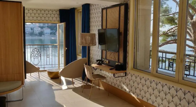 Двухместный номер Superior с видом на море Splendid Hôtel & Spa