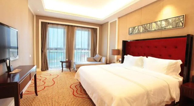 Двухместный номер Deluxe с видом на море Haiyang Shenglong Jianguo Hotel