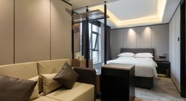 Yuanxu Apartment (Guangzhou Taikoo Hui Plaza Shipaiqiao Subway Station), Boek Appartement Hotels in Guangdong met parkeren, Parkeren