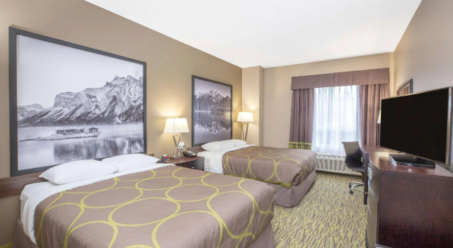 Standaard Vierpersoonskamer Super 8 by Wyndham Canmore