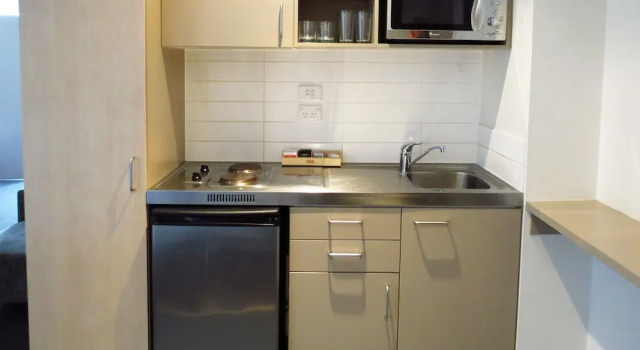 Апартаменты Standard с 2 комнатами с балконом Tetra Serviced Apartments by Castle