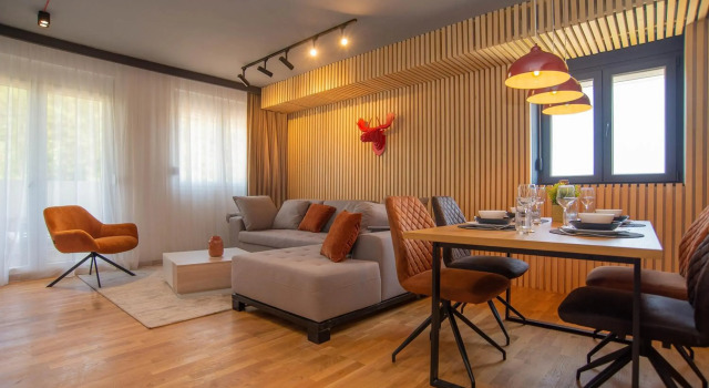 Stylish Two Bedroom Apartment at Ljubovic-Hill Park, Забронировать Апартаменты/квартира Подгорица Община Подгорица, рядом с Негошев Парк