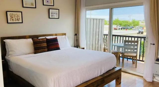 Номер Standard с балконом Aqualina Inn Montauk