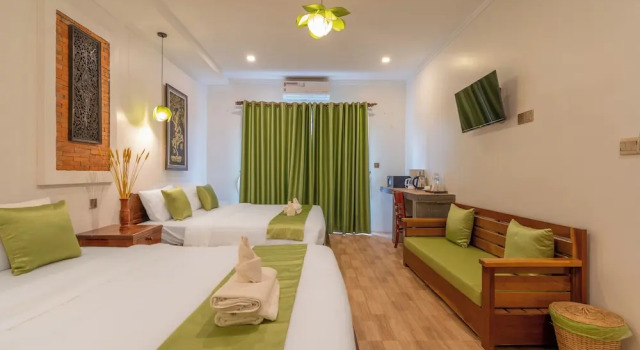 Семейный номер Standard c 1 комнатой с балконом Angkor Rithy Residence