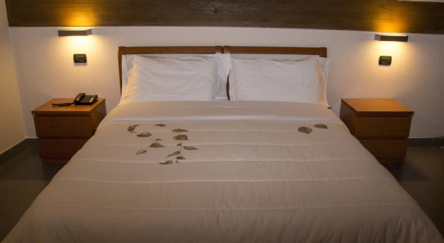 Четырёхместный номер Standard с балконом Parini Hotel