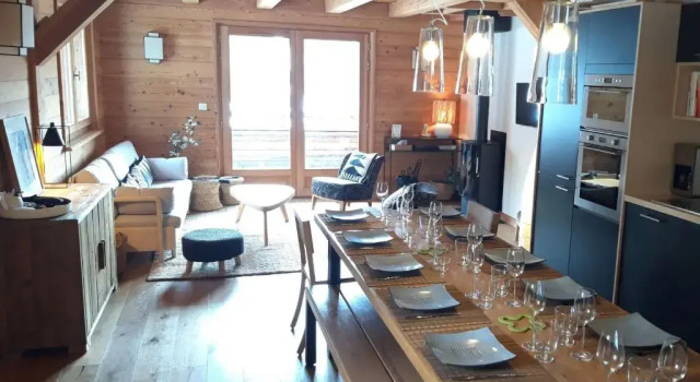 Шале с 3 комнатами Chalet Skidh - 10 personnes - emplacement idéal au centre de Vaujany
