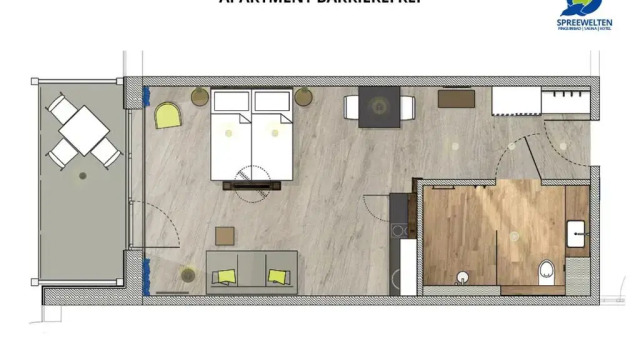 Апартаменты Spreewelten Hotel