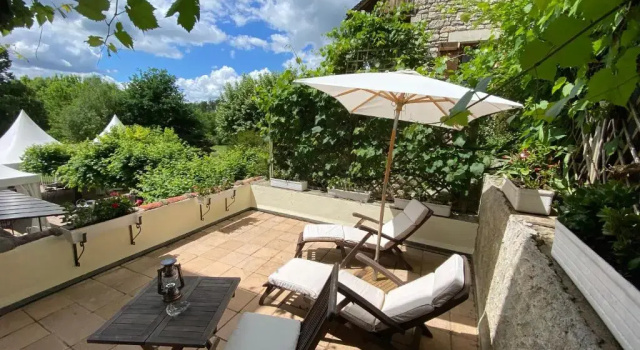 Двухместный номер Standard Logis Hôtels - Hôtel Restaurant Domaine Les Falaises