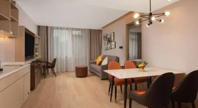 Двухместный люкс с видом на город Home2 Suite by Hilton Xishuangbanna Jinghong