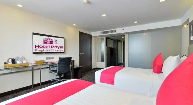 Трёхместный номер Deluxe Hotel Royal Bangkok