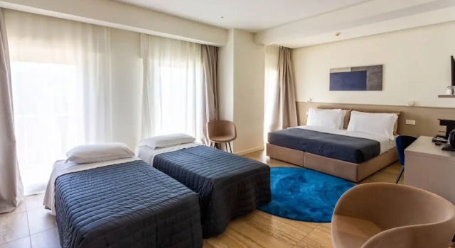 Семейный номер Standard рядом с пляжем Hotel Petit Palais
