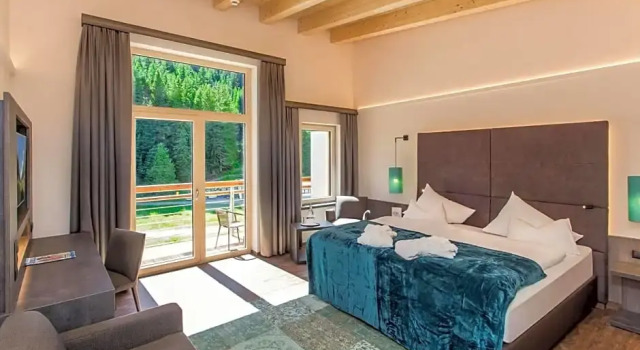 Номер Deluxe DAS VIER Sport und Wellnesshotel