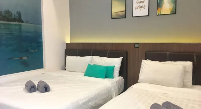 Jio Suites Aeropod Sunshine Quadruple, Rezerwuj Hotel Kota Kinabalu 