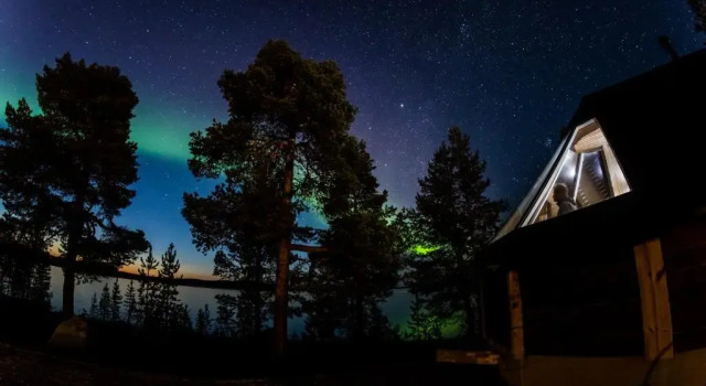 Cabin Aurora Wilderness Hotel Inari & Igloos