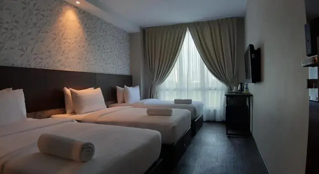 Трёхместный номер Standard с красивым видом из окна MIICO Hotel @ Mount Austin