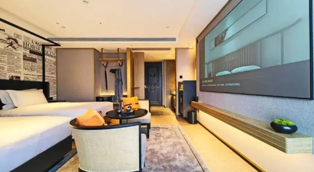 Двухместный номер Deluxe Arthur Hotel Luogang Xiangang Metro Guangzhou