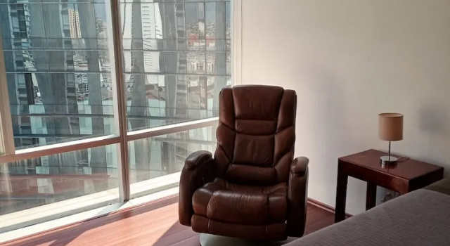 Апартаменты c 1 комнатой с видом на город Beautiful Apartment Reforma77 22thfloor 1bdr 2bath