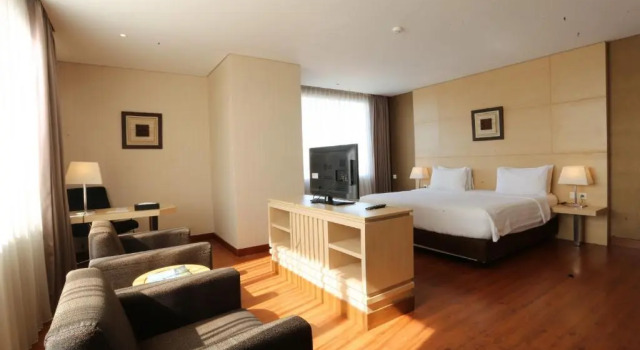 Junior suite Hotel Santika Premiere Gubeng Surabaya