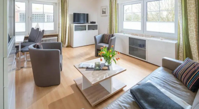 Ferienwohnung-Coordes-01, Забронировать Апартаменты/квартира Отели Нордерней с парковкой, рядом с Гавань Нордерней, Парковка