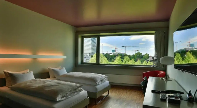 Двухместный номер Standard с видом на реку Dasbreitehotel am Rhein