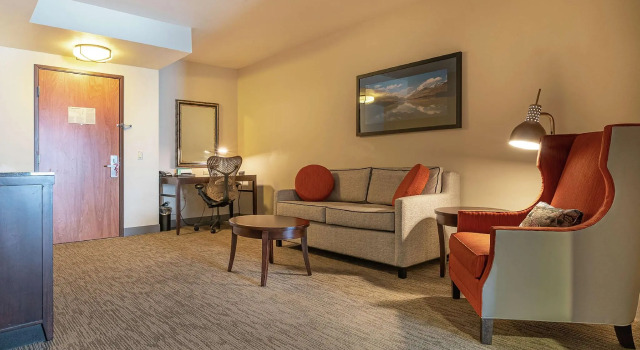 Двухместный полулюкс Hilton Garden Inn Kalispell