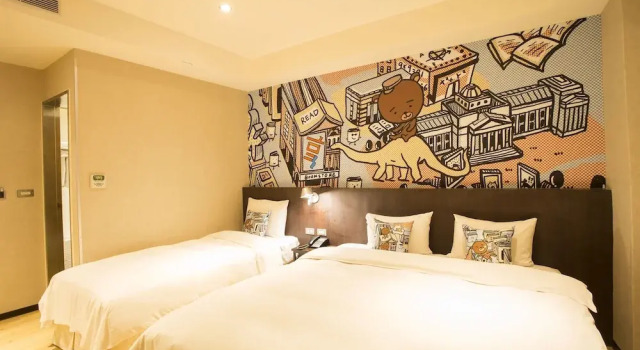 Трёхместный номер Comfort Just Live Inn-Taipei Station