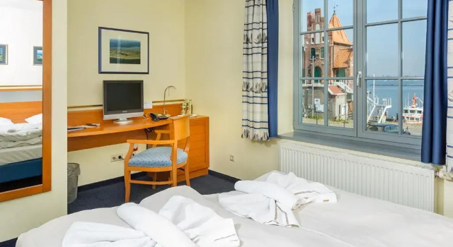 Одноместный номер Standard с видом на море Hiddenseer Hotel