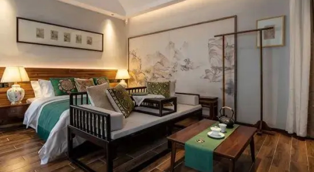 Люкс с 2 комнатами Yujian Tangzhai Guesthouse
