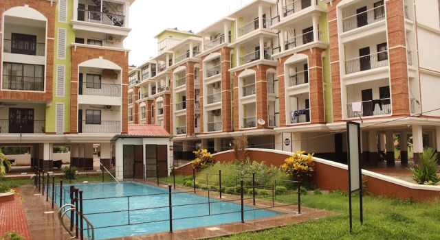 OYO 6237 Home Cozy 2BHK Candolim, Prenota Hotel Hotel a Goa con parcheggio, Parcheggio