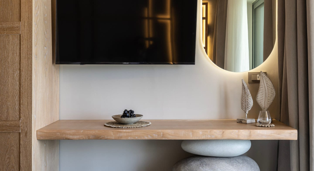 Люкс с видом на море Blue Carpet Luxury Suites