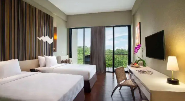Двухместный номер Deluxe с балконом Wyndham Dreamland Resort Bali