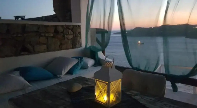 Коттедж Mykonos studio with sea view