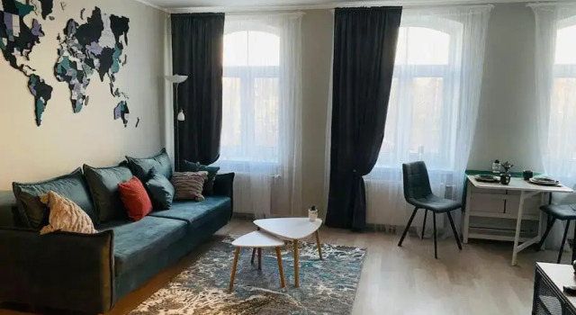 1-bedroom loft in Siena Tirgus, Prenota Appartamento Riga Vidzeme