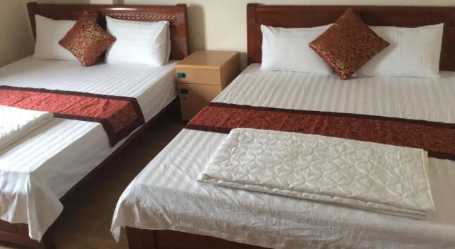 Четырёхместный номер Standard с видом на сад Anh Duong Hotel