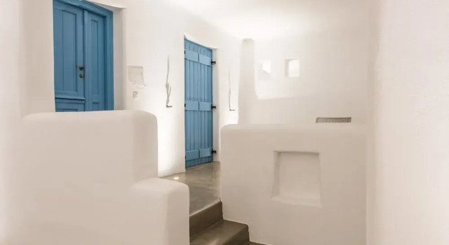 Одноместный номер Economy с балконом и с частичным видом на море Cycladic Islands Hotel & Spa