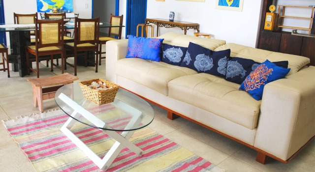 Casa das Cores ao mar Jacumã RN