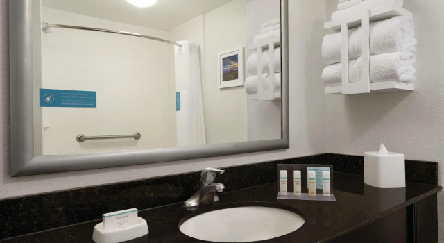 Двухместный люкс c 1 комнатой Hampton Inn Atlanta-Stone Mountain