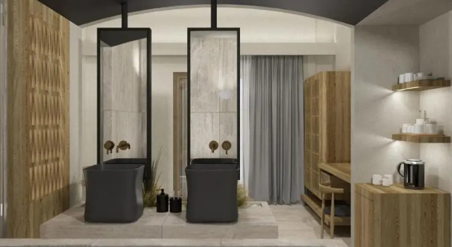 Люкс Grand Aktaion Beach Boutique Hotel & Spa