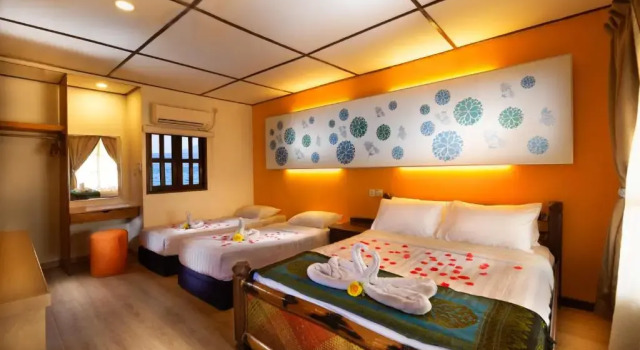 Двухместный номер Standard с видом на море Отель Paya Beach Spa & Dive Resort
