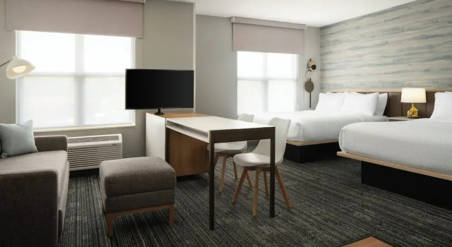 Четырёхместная студия TownePlace Suites by Marriott Lafayette