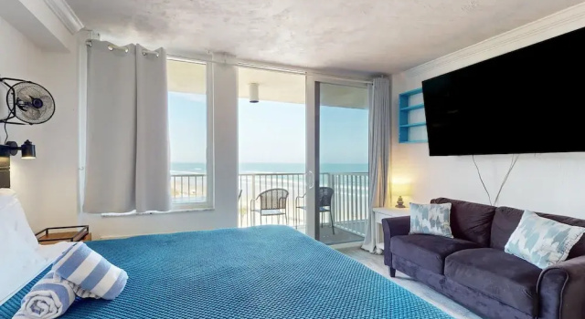 Harbour Beach Resort 618, Забронировать Курортный отель Курортные отели Дейтона-Бич, рядом с Теннисный центр City Island, Курортный отель