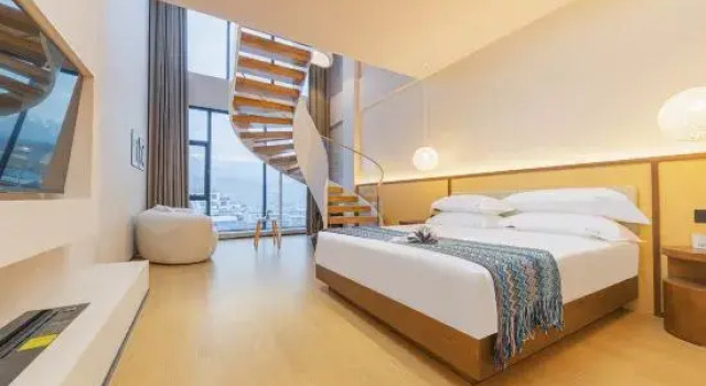 Люкс Deluxe Nalati Town Guanshan Yunjv Homestay