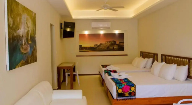 Casa Azul Maya, Rezervovat Apartmánový hotel Hotely v Isla Mujeres s parkováním, Parkování