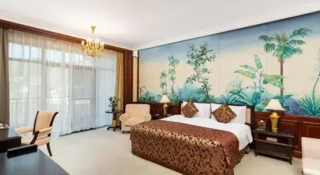 Двухместный люкс Deluxe с видом на озеро Tianjin Hengda Hotel