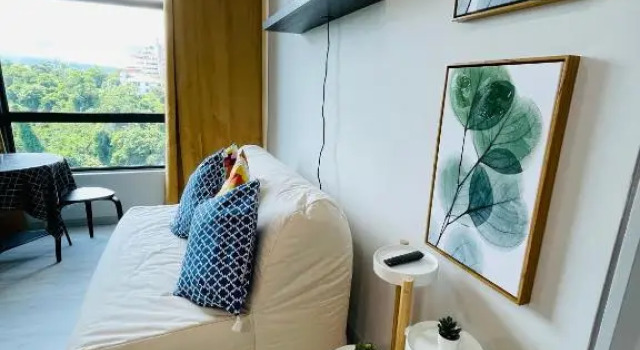JQ3 at Town! 2 bdrm with Mount Kinabalu View up to 8 pax