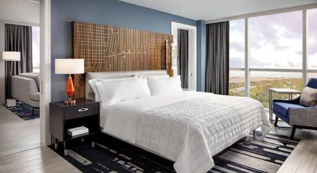 Двухместный люкс Le Meridien Dania Beach at Fort Lauderdale Airport