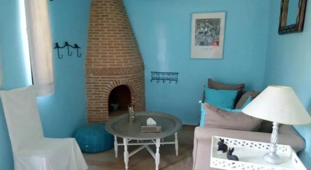 Suite con vista sulla piscina Douar Lain
