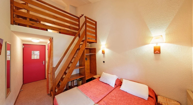 Семейный номер Standard с балконом Hôtel Club Le Risoux
