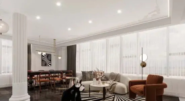 Люкс Deluxe с 2 комнатами Bolan Vacation Homestay (Licang Wanda Plaza Licun Subway Station)