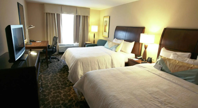 Четырёхместный номер Standard Hilton Garden Inn Charlotte/Concord